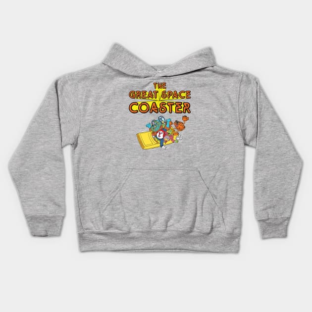 The Great Space Coaster Kids Hoodie by Chewbaccadoll